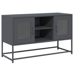 Berkfield Industrial Tv Cabinet Anthracite 100.5X39X60.5 Cm Steel - thumbnail 1
