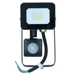 AB Tools 10 Watt Led Mini Floodlight Garden Lighting 800 Lumens Ip65 + Motion Sensor - thumbnail 2