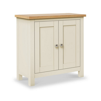 Farrow Cream Small 2 Door Cabinet - Fully Assembled By Roseland Furniture - image 1