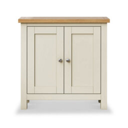 Farrow Cream Small 2 Door Cabinet - Fully Assembled By Roseland Furniture - thumbnail 3