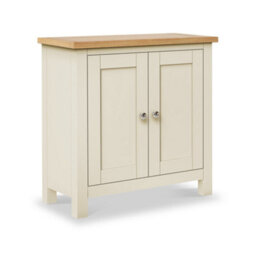 Farrow Cream Small 2 Door Cabinet - Fully Assembled By Roseland Furniture