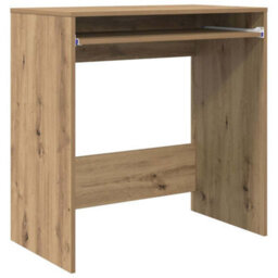 Berkfield Stylish Computer Desk Artisan Oak Engineered Wood Standard Simple - thumbnail 1