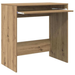 Berkfield Stylish Computer Desk Artisan Oak Engineered Wood Standard Simple - thumbnail 5