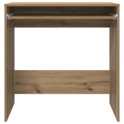 Berkfield Stylish Computer Desk Artisan Oak Engineered Wood Standard Simple - thumbnail 6