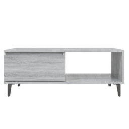 Berkfield Modern Coffee Table Grey Sonoma 90X60X35 Cm Engineered Wood - thumbnail 6