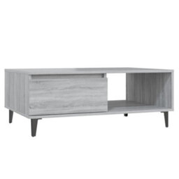 Berkfield Modern Coffee Table Grey Sonoma 90X60X35 Cm Engineered Wood - thumbnail 1