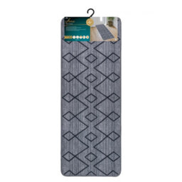 Jvl Fiora Machine Washable Runner Rug 50X150Cm Diamond Pulse - thumbnail 1