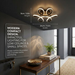 Dimmable Led Ceiling Light Modern Chandelier Style Lamp For Living Room And Bedroom - thumbnail 2