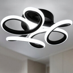 Dimmable Led Ceiling Light Modern Chandelier Style Lamp For Living Room And Bedroom - thumbnail 4