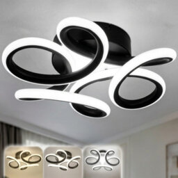 Dimmable Led Ceiling Light Modern Chandelier Style Lamp For Living Room And Bedroom
