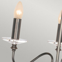 Luminosa Lighting Elstead Finsbury Park 3 Light Chandelier, Old Bronze - thumbnail 5