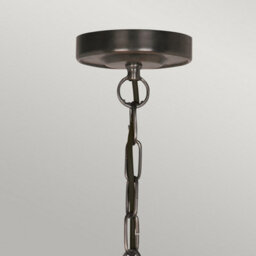 Luminosa Lighting Elstead Finsbury Park 3 Light Chandelier, Old Bronze - thumbnail 3