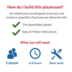Billyoh Bunny Max Playhouse - 4 X 4 - thumbnail 7