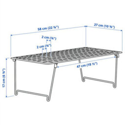 Shoe Rack Organiser Stackable Steel Hallway Shoe Storage Shelve - thumbnail 2