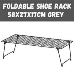Shoe Rack Organiser Stackable Steel Hallway Shoe Storage Shelve