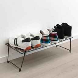 Shoe Rack Organiser Stackable Steel Hallway Shoe Storage Shelve - thumbnail 4