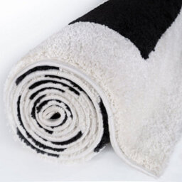 The Rugs Joli Black And White Geometric Rug Soft Dense Pile Easy To Clean And Pet Friendly For Living Rooms And Bedrooms - thumbnail 7