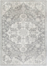 Livabliss Harput-Vintage Blue Orange Yellow Grey Traditional Boho Living Dining Bedroom Rug 160 X 220 Cm Easy Care, Non Shedding - thumbnail 1