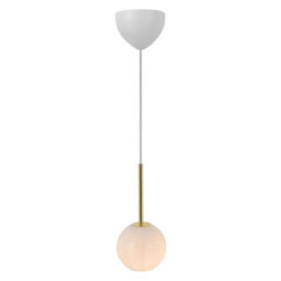 Nordlux Franca Glass Pendant Light Hand Blown Glass Brass,mains - thumbnail 3