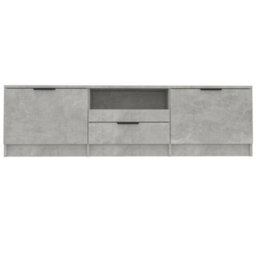 Vidaxl Tv Cabinet Concrete Grey 140X35X40 Cm Engineered Wood - thumbnail 4