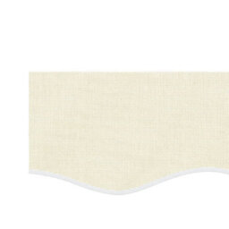 Walplus Replacement Fabric For Awning Garden Sun Shade Canopy Gazebo For Back Door, Porch, Patio Valance Cream Stripe 3 M - thumbnail 4