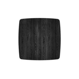 Living And Home Outdoor Square Black Mdf Wooden Tabletop Folding Table Coffee Table With Plastic Leg 70X70Cm - thumbnail 3