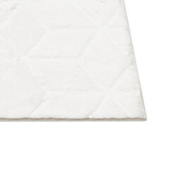 Beliani Faux Fur Rug Thatta White 160 X 230 Cm - thumbnail 7