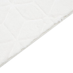 Beliani Faux Fur Rug Thatta White 160 X 230 Cm - thumbnail 5