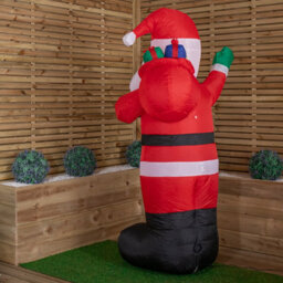 Samuel Alexander 6Ft (190Cm) Led Christmas Inflatables Outdoor Santa Claus With Gifts Decorations - thumbnail 8