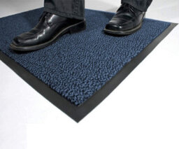 Wadan Blue 40X60 Cm Door Mat - Heavy Duty Washable Non-Slip Rubber Back Entrance Rug - Shoes Scraper Barrier Mat Indoor & Outdoor - thumbnail 2