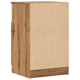 Berkfield Bedside Cabinet Artisan Oak 40X36X65 Cm Engineered Wood - thumbnail 7