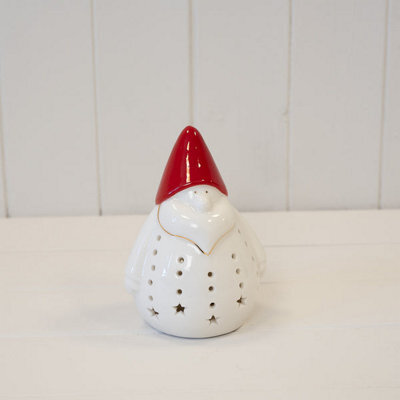 Satchville Medium Led Santa Ornament - image 1