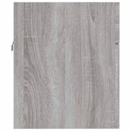 Walplus 2 Piece Bathroom Furniture Set Grey Sonoma Engineered Wood - thumbnail 9