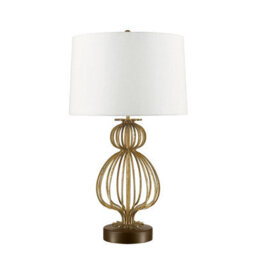 Gilded Nola Lafitte 1Lt Table Lamp Finish: Distressed Gold Wired: 1X100W E27 220-240V 50Hz - thumbnail 6