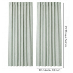 Marlow 100% Blackout Curtains For Bedroom Living Room Thermal Insulated - thumbnail 4