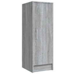 Berkfield Shoe Cabinet Grey Sonoma 32X35X92 Cm Engineered Wood - thumbnail 5