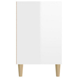 Walplus Shoe Cabinet High Gloss White 102X36X60 Cm Engineered Wood - thumbnail 6