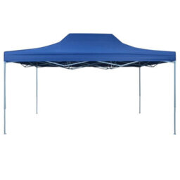 Walplus Professional Folding Party Tent Garden Gazebo Canopy 3X4 M Steel Blue - thumbnail 2