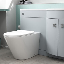 Nes Home 1100mm Rh Matte Grey Basin Vanity, Wc Unit & Back To Wall Toilet - thumbnail 4