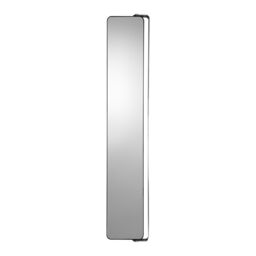 Croydex Arun Matt Black Single Bathroom Wall Cabinet With Mirrored Door (H)1232mm (W)200mm - thumbnail 2