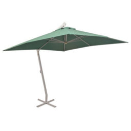 Walplus Hanging Garden Parasol 300X300 Cm Green Aluminium Pole - thumbnail 2