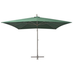 Walplus Hanging Garden Parasol 300X300 Cm Green Aluminium Pole - thumbnail 3