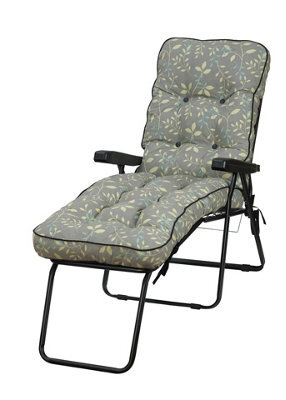 Glendale Garden & Leisure Deluxe Lounger Country Teal Glendale - image 1