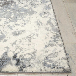Grey Luxurious Modern Abstract Easy To Clean Rug For Bedroom & Living Room-160Cm X 221Cm - thumbnail 4