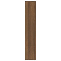 Vidaxl Wall Shelf Brown Oak 36X16X90 Cm Engineered Wood - thumbnail 5