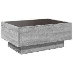 Berkfield Coffee Table With Led Grey Sonoma 70X50X30 Cm Engineered Wood - thumbnail 8