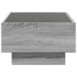 Berkfield Coffee Table With Led Grey Sonoma 70X50X30 Cm Engineered Wood - thumbnail 7