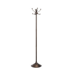 Melody Maison Tall Bronze Metal Coat Rack With 8 Storage Hooks - thumbnail 6