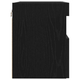 Walplus Tv Wall Cabinet Black Oak 60 X 30 X 40 Cm Engineered Wood - thumbnail 9