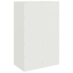 Berkfield Sideboard White 67X39X107 Cm Steel - thumbnail 9